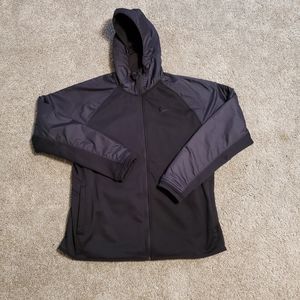 Nike Jacket - Adult L - Black and Gray